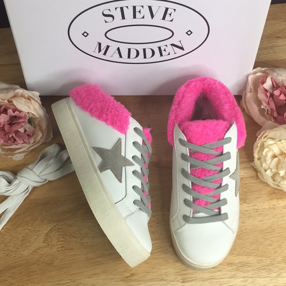 Steve Madden Shoes - Steve Madden White Sneakers 5.5M